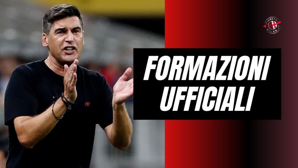 Formazioni ufficiali Milan-Venezia Serie A 2024-2025