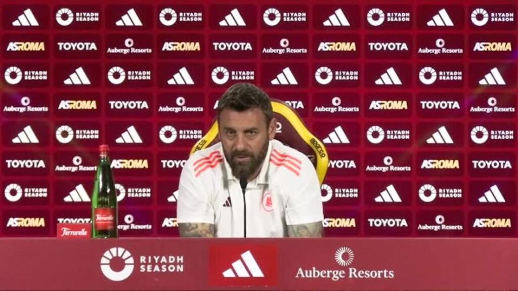 Genoa Roma De Rossi conferenza stampa
