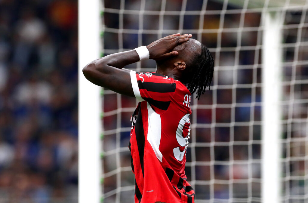 Tammy Abraham AC Milan derby Inter-Milan 1-2 Serie A 2024-2025