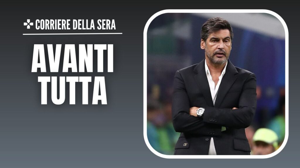 Derby Inter-Milan Serie A 2024-2025 Paulo Fonseca