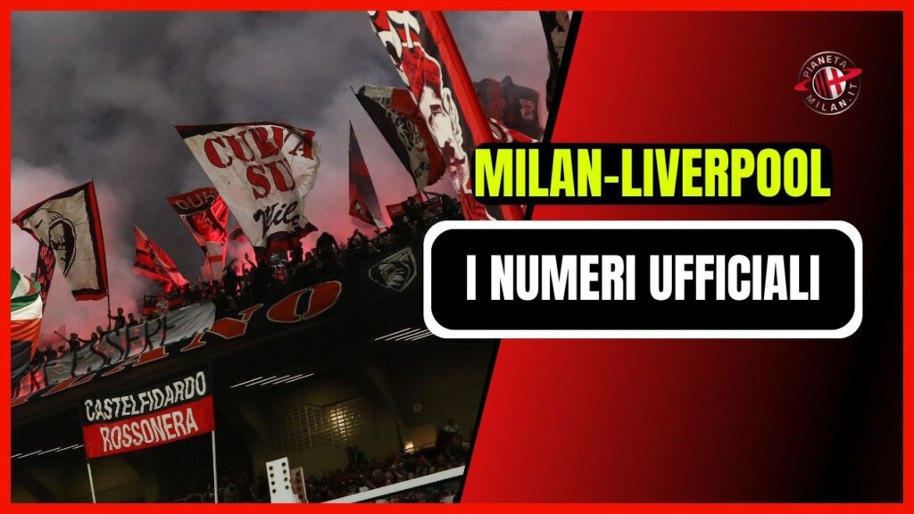 Milan-Liverpool Champions League 2024-2025 spettatori San Siro