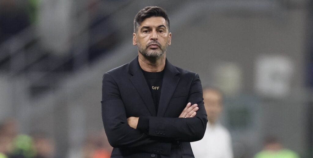 Paulo Fonseca AC Milan derby Inter-Milan 1-2 Serie A 2024-2025