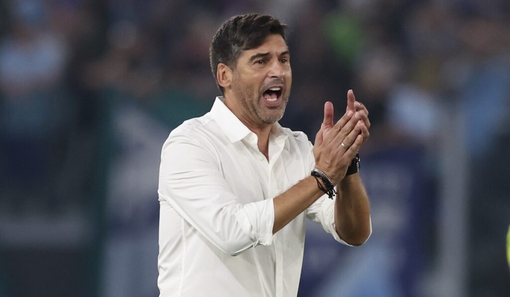 Paulo Fonseca AC Milan Lazio-Milan 2-2 Serie A 2024-2025