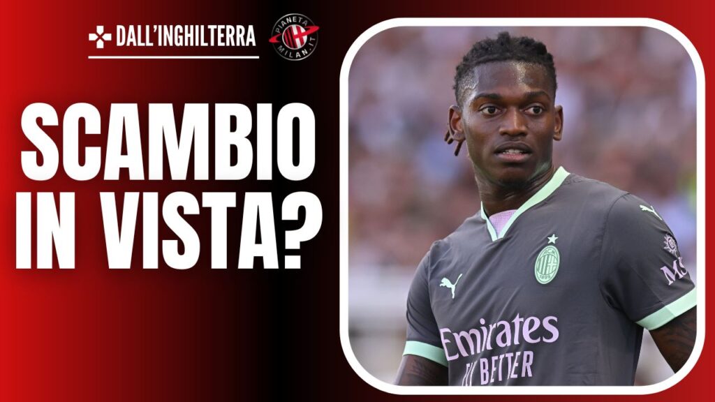 Rafael Leao AC Milan Lazio-Milan 2-2 Serie A 2024-2025