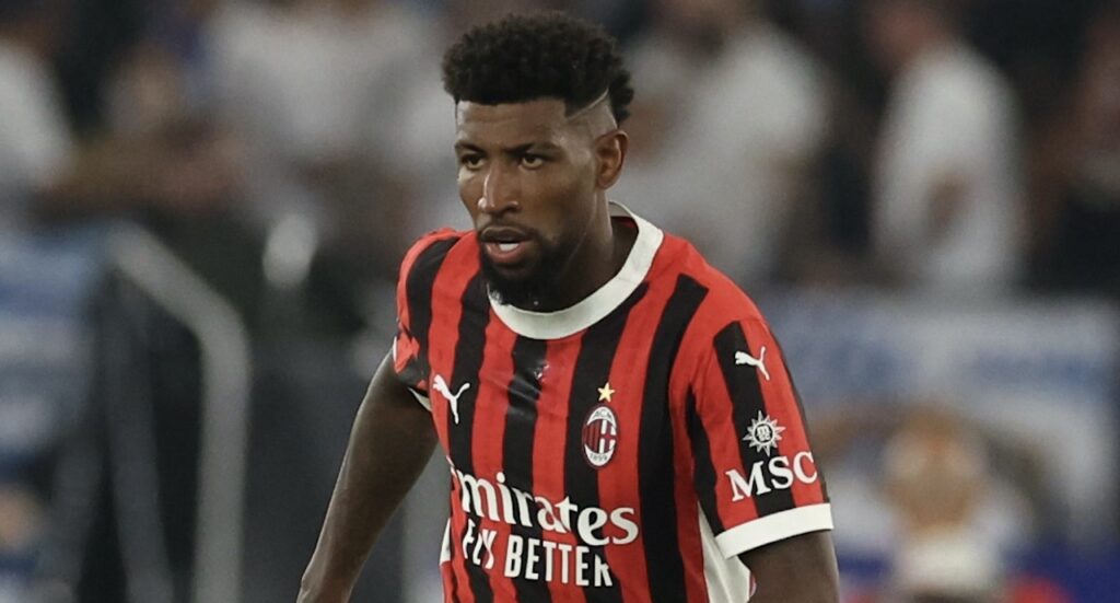Emerson Royal AC Milan Lazio-Milan 2-2 Serie A 2024-2025