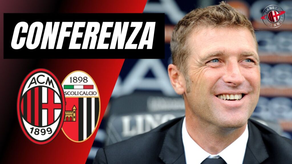 Massimo Carreara - Milan Futuro vs Ascoli - Conferenza stampa