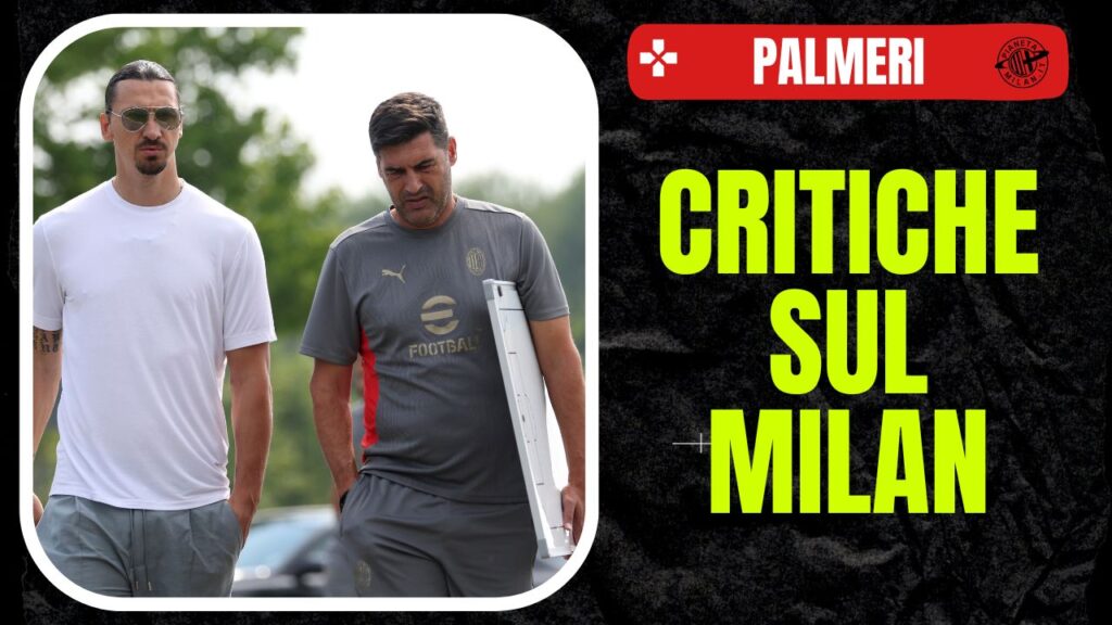Paulo Fonseca Zlatan Ibrahimovic AC Milan allenamento Milanello
