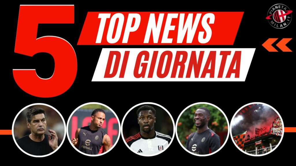 Top News Milan 13 settembre
