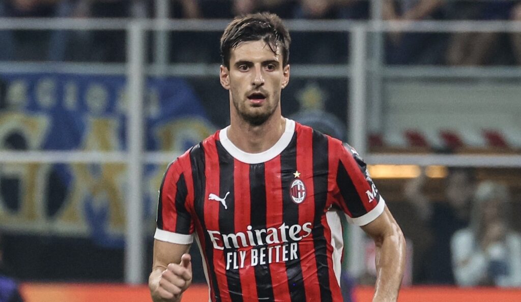 Matteo Gabbia AC Milan derby Inter-Milan 1-2 Serie A 2024-2025