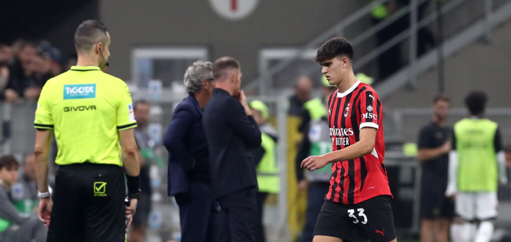 Davide Bartesaghi, difensore del Milan