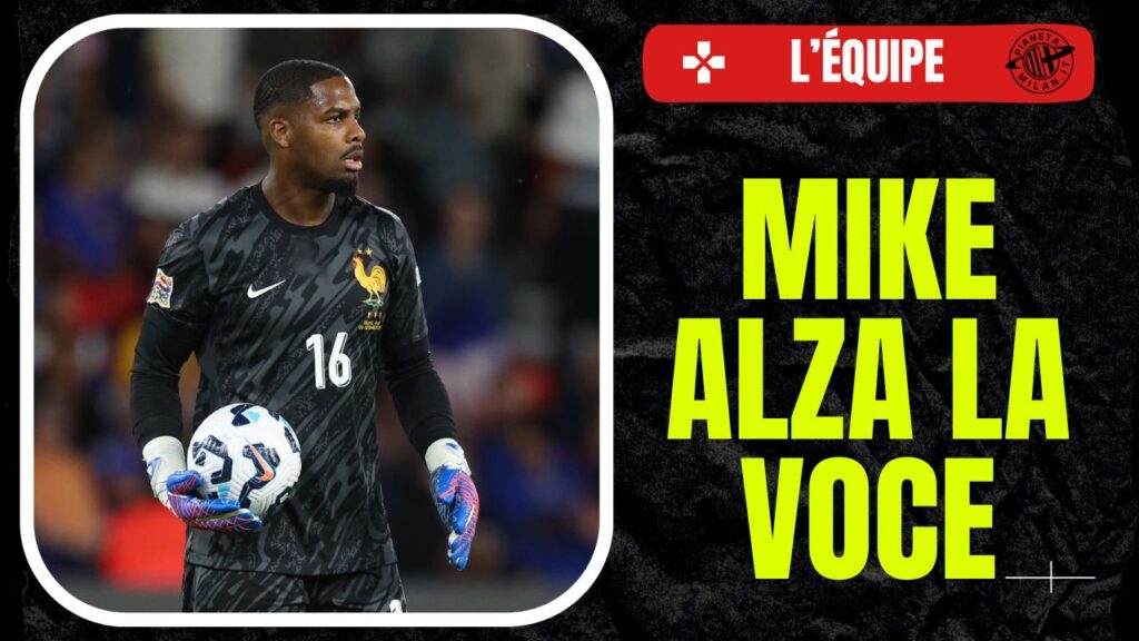 Mike Maignan Nations League 2024-25 Francia-Italia 1-3