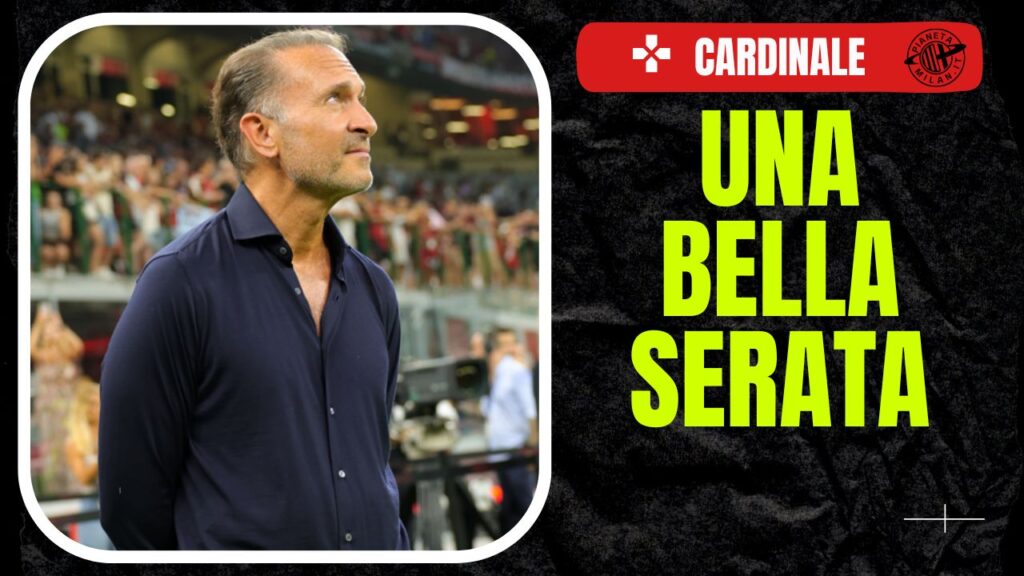 Cardinale Ibrahimovic AC Milan amichevole Milan-Monza 3-1 Trofeo Silvio Berlusconi 2024