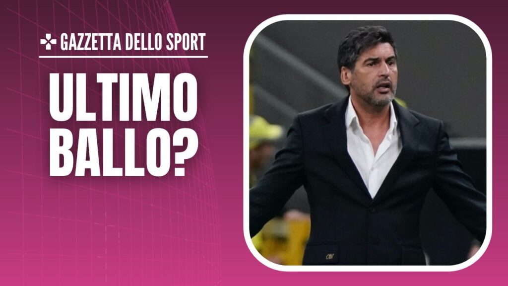 Derby Inter-Milan Serie A 2024-2025 Paulo Fonseca