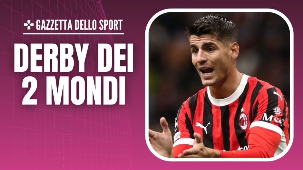 Derby Inter-Milan Serie A 2024-2025 Álvaro Morata