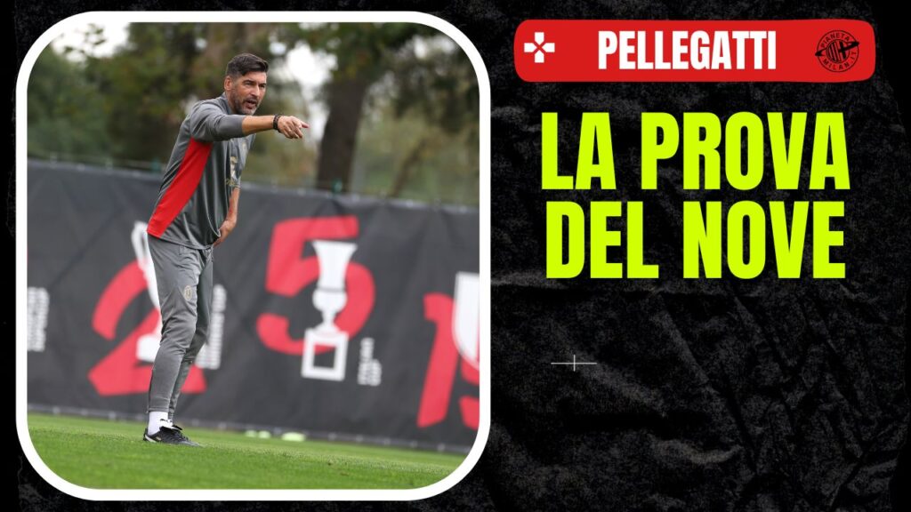 Paulo Fonseca AC Milan allenamento Milanello