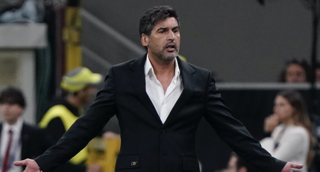 Paulo Fonseca AC Milan Milan-Liverpool 1-3 Champions League 2024-2025