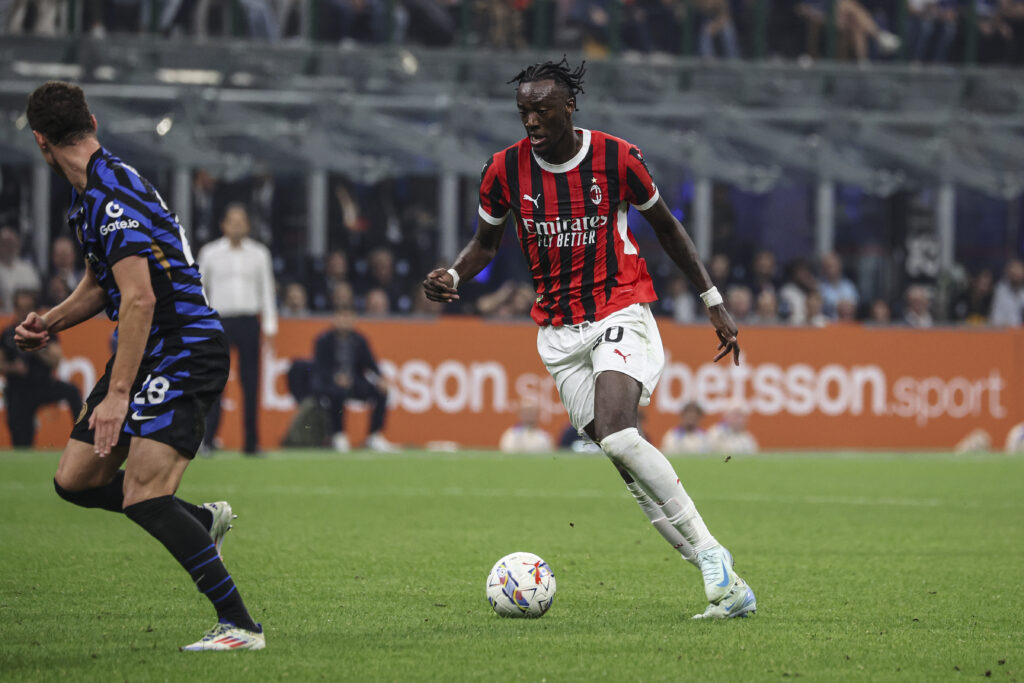 Tammy Abraham AC Milan derby Inter-Milan 1-2 Serie A 2024-2025
