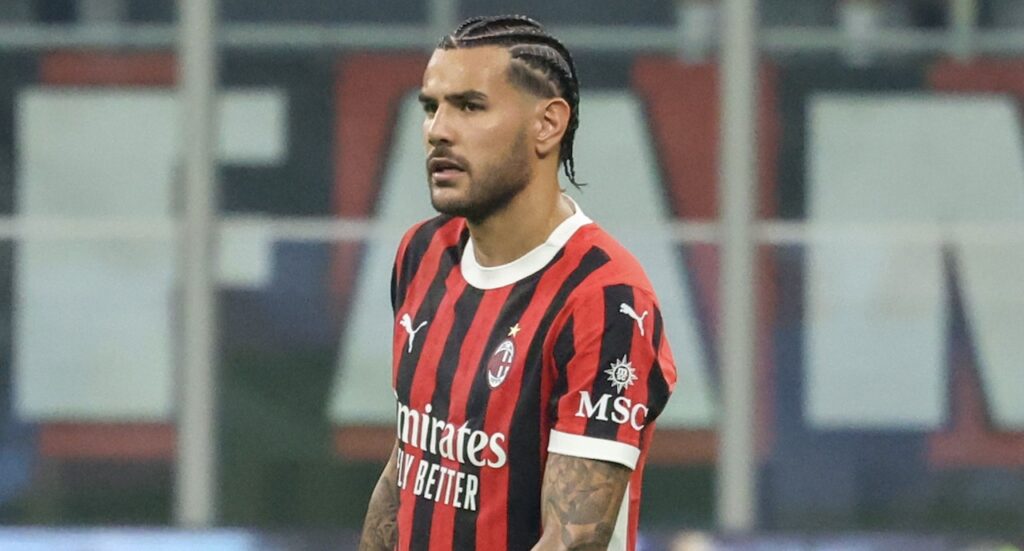Theo Hernández AC Milan Milan-Torino 2-2 Serie A 2024-2025