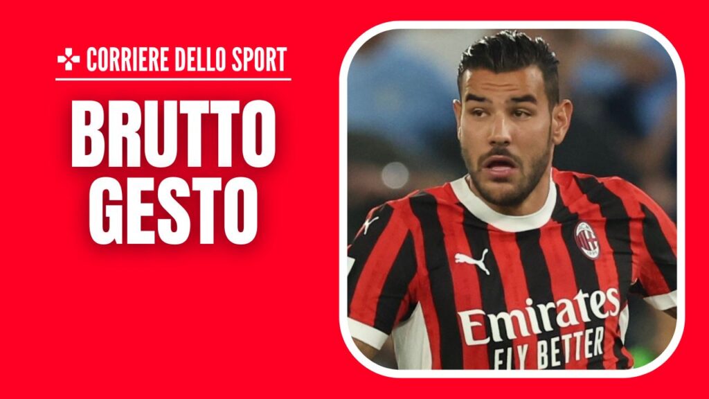 Theo Hernández AC Milan Lazio-Milan 2-2 Serie A 2024-2025