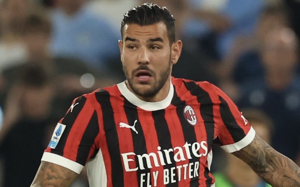 Theo Hernández AC Milan Lazio-Milan 2-2 Serie A 2024-2025