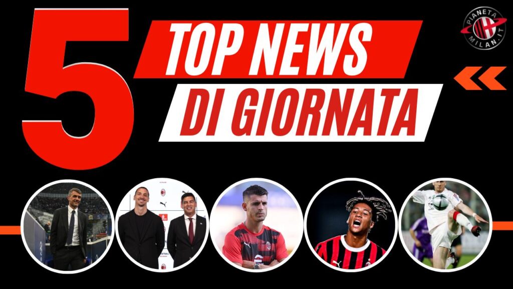 Top News AC Milan 9 settembre 2024