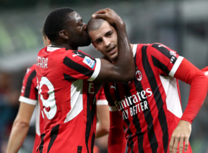 Álvaro Morata Youssouf Fofana AC Milan Milan-Lecce 3-0 Serie A 2024-2025