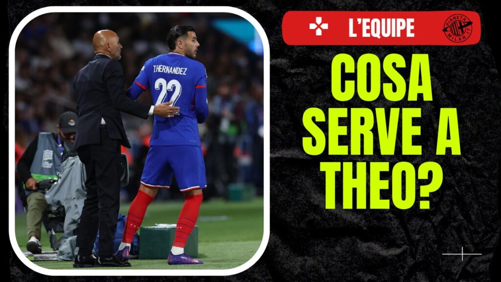 Theo Hernandez Nations League 2024-25 Francia-Italia 1-3