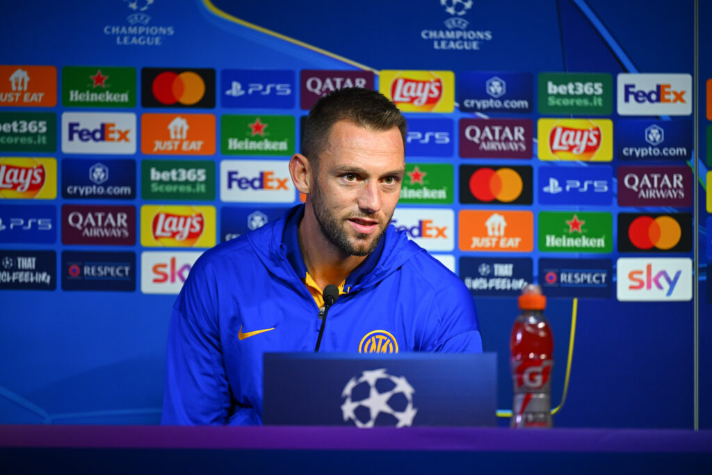 FC Internazionale Milano Training Session And Press Conference - UEFA Champions League 2024/25 League Phase MD2