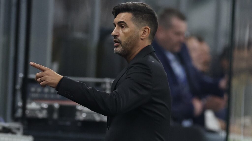 Paulo Fonseca AC Milan derby Inter-Milan 1-2 Serie A 2024-2025