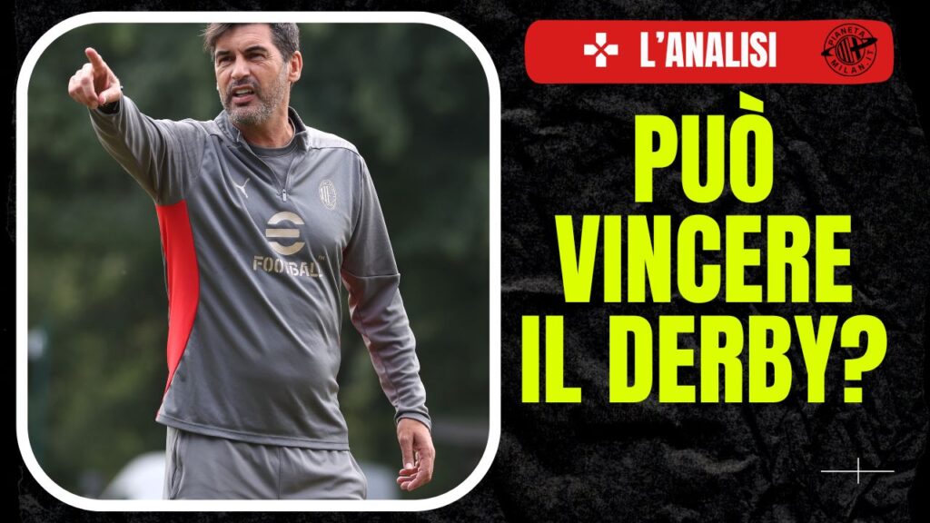 Paulo Fonseca AC Milan allenamento Milanello Inter