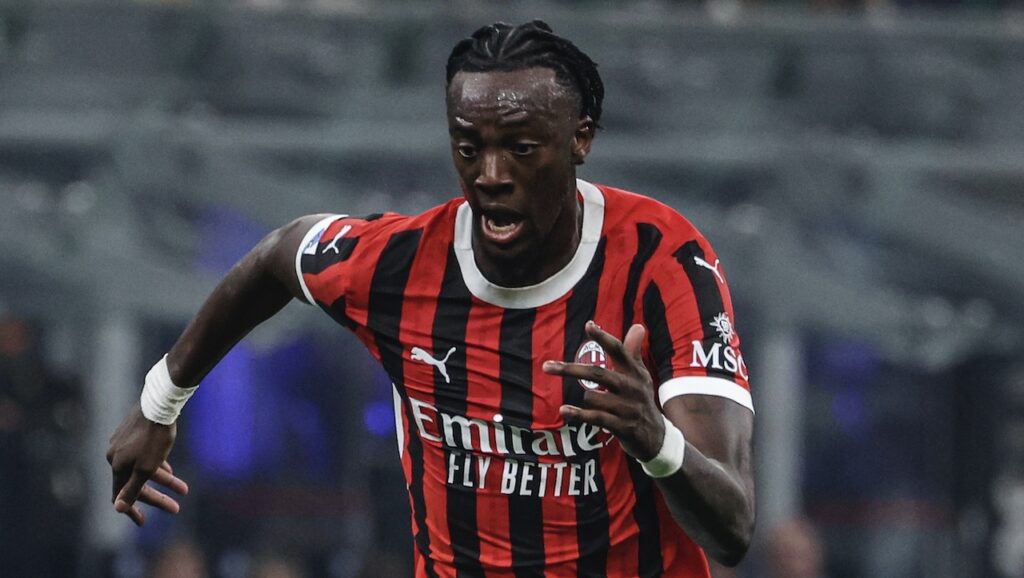 Tammy Abraham AC Milan derby Inter-Milan 1-2 Serie A 2024-2025