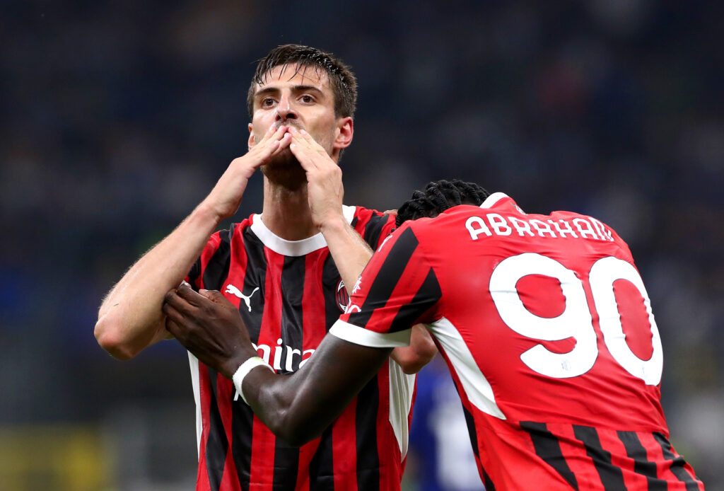Matteo Gabbia AC Milan Inter-Milan 1-2 Serie A 2024-2025