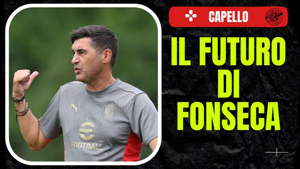 Paulo Fonseca AC Milan allenamento Milanello