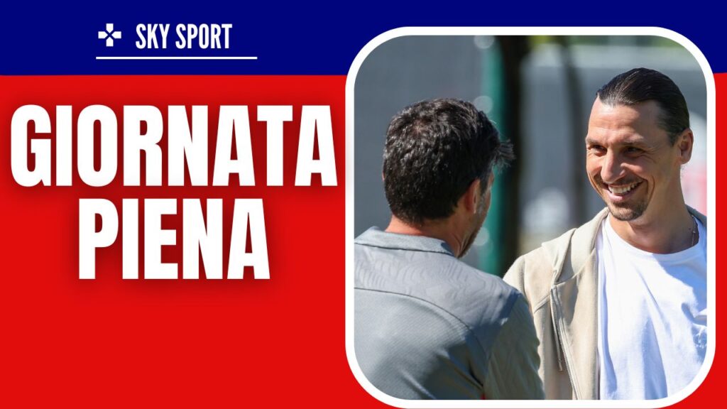 Paulo Fonseca Zlatan Ibrahimovic AC Milan allenamento Milanello