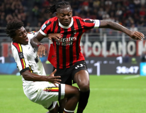 Rafael Leao AC Milan Milan-Lecce 3-0 Serie A 2024-2025