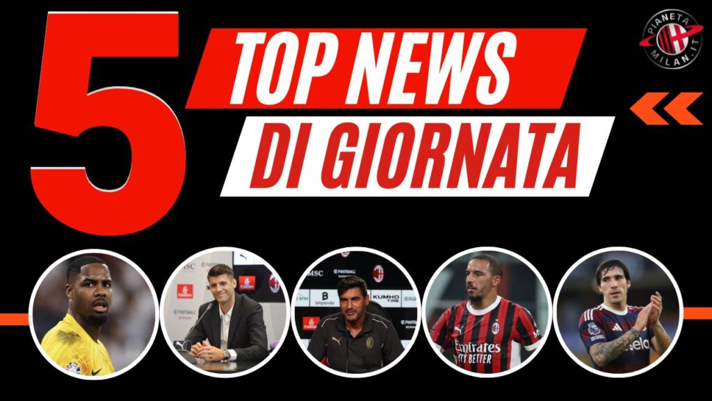 Top News Milan 16 settembre