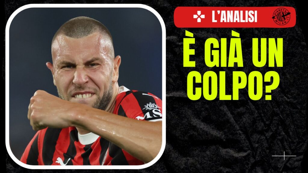 Strahinja Pavlovic AC Milan Lazio-Milan 2-2 Serie A 2024-2025