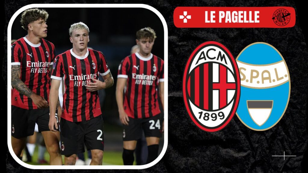 Le pagelle rossonere del match fra Milan Futuro e Spal 26/09/2024 PianetaMilan.it