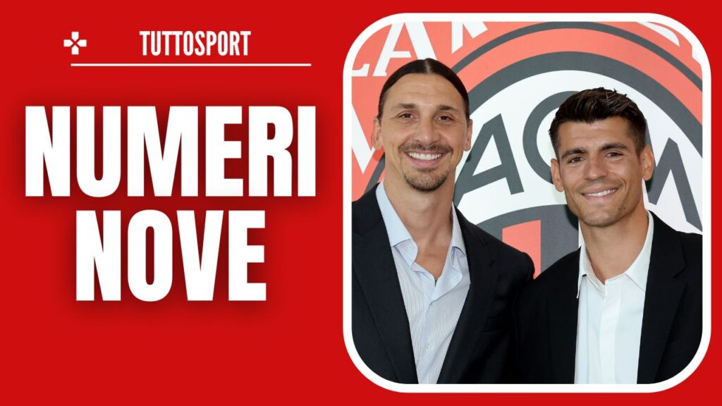 Ibrahimovic Morata Calciomercato AC Milan