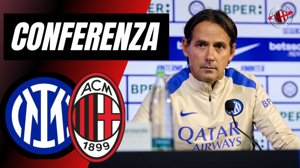 Simone Inzaghi allenatore conferenza derby Inter-Milan Serie A news 2024-25
