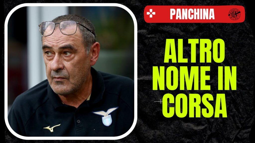 Maurizio Sarri Lazio Milan-Lazio Serie A