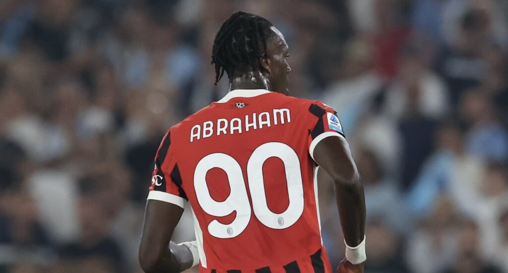 Tammy Abraham AC Milan Lazio-Milan 2-2 Serie A 2024-2025