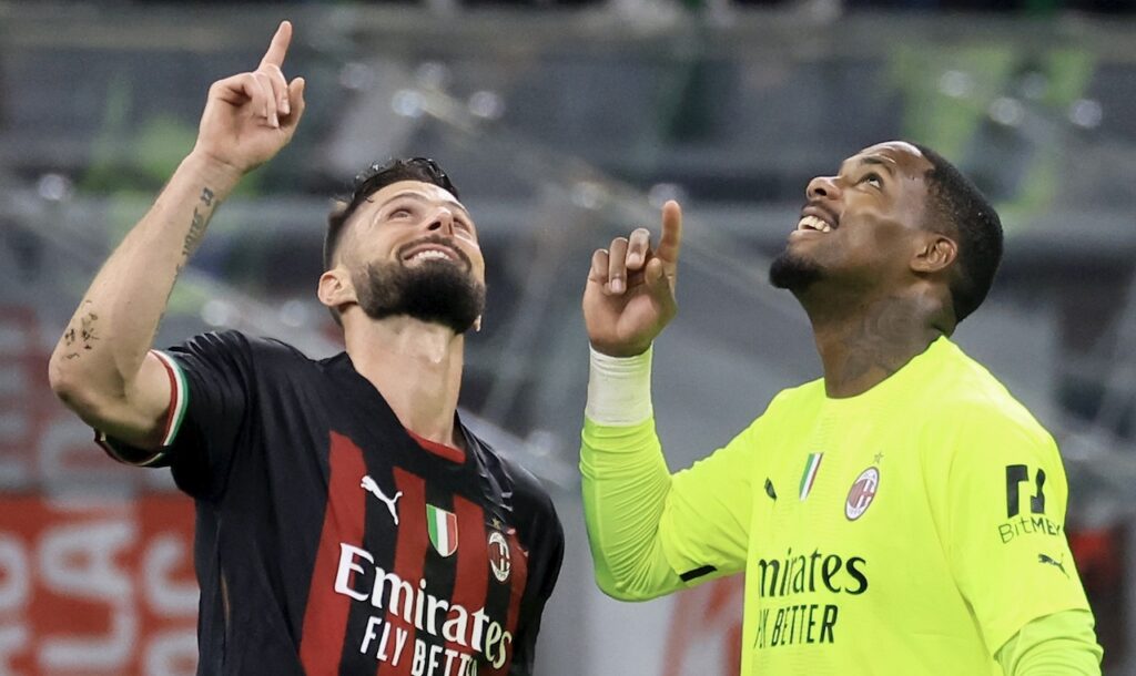 Giroud Maignan AC Milan
