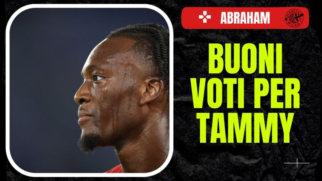 Tammy Abraham AC Milan Lazio-Milan 2-2 Serie A 2024-2025