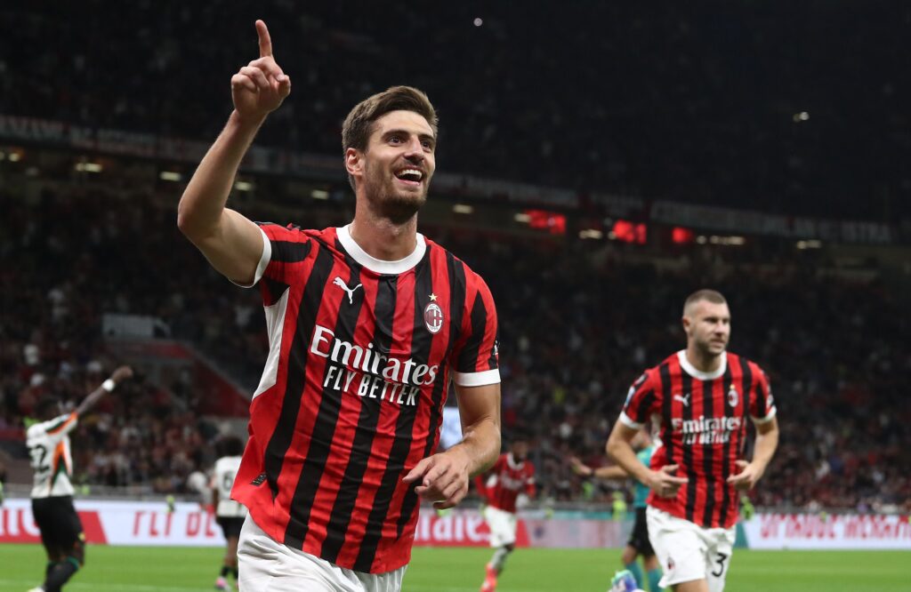 Matteo Gabbia AC Milan Milan-Venezia 4-0 Serie A 2024-2025