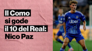 Serie A - Come, chi è il nuovo arrivato Nico Paz? | VIDEO (screen Gazzetta.it)