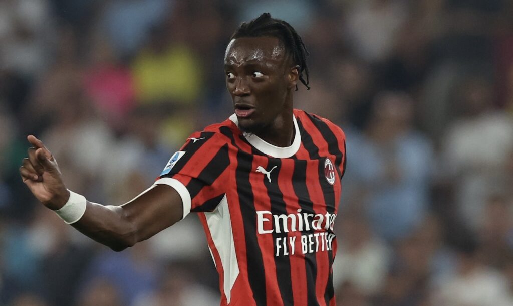 Tammy Abraham AC Milan Lazio-Milan 2-2 Serie A 2024-2025