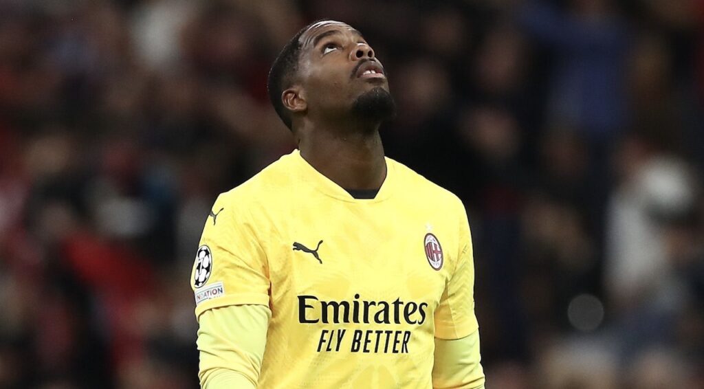 Mike Maignan AC Milan Milan-Liverpool 1-3 Champions League 2024-2025