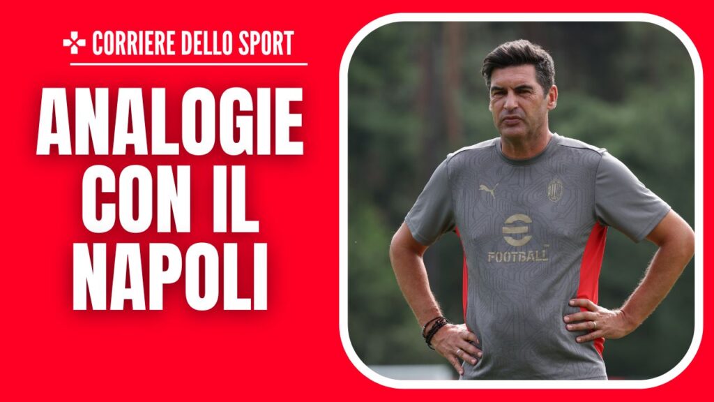 Paulo Fonseca AC Milan allenamento Milanello
