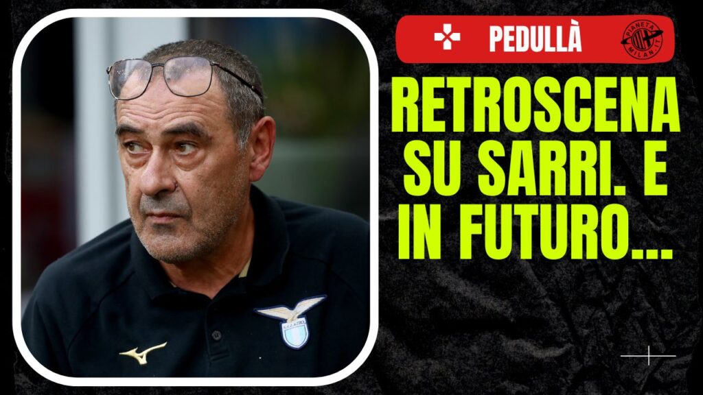 Maurizio Sarri Lazio Milan-Lazio Serie A